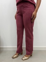 calça amanda suede MARSALA