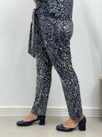 Calça EGLAÊ fluity ONÇA AZUL