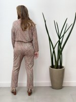 Calça EGLAÊ fluity confete marsala