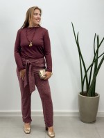 Calça EGLAÊ fluity poá