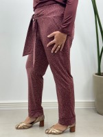 Calça EGLAÊ fluity poá