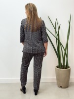 Calça fluity Sequinha Estampada 