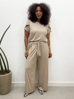 CALÇA FLUITY CARMEN LISA AREIA