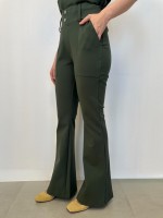 Calça Tatiana Malha ENCORPADA VERDE MILITAR