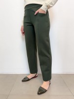 CALÇA ISADORA malha encorpada verde