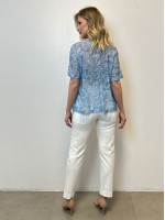 Calça Silvia BOUCLE off-white