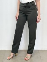 Calça Aline Malha Levemente ENCORPADA verde militar