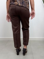 Calça Antônia suéde MARROM CAFÉ