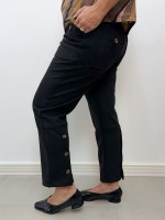 Calça Antônia suéde PRETA
