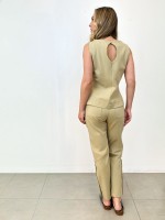 Calça Adriana Malha Encorpada pistache