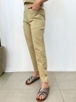 Calça Adriana Malha Encorpada pistache