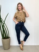 Calça Bia Malha jeans