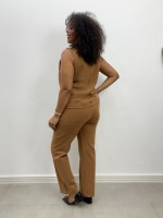 Calça juliana Malha encorpada CASTOR