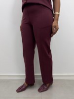 Calça juliana Malha encorpada MARSALA