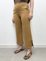 Calça PANTACOURT Malha Encorpada castor