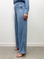 calça SIRLEI suede AZUL BEBÊ