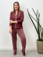 Calça catarina fluity poá