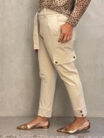 Calça cibele Malha Encorpada gelo