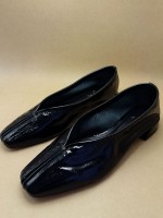 Sapatilha verniz preta