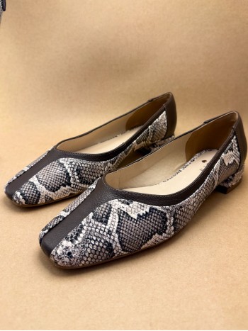 Sapatilha phiton marrom