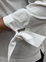 CAMISA TRICOLINE OMBRO FERNANDA OFF-WHITE