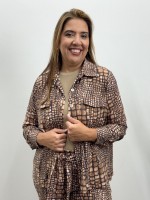 CAMISA ISADORA GIRAFA