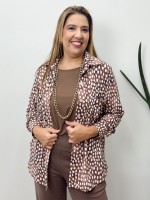 CAMISA ISADORA GIRAFA