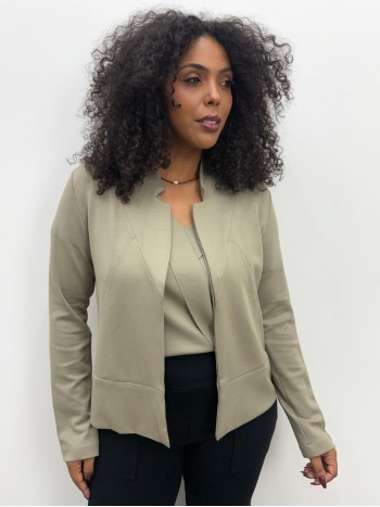 casaco Aurora MALHA LEVEMENTE Encorpada fendi