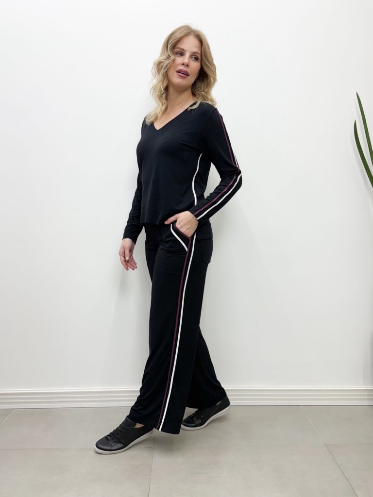 CONJUNTO moletinho BICOLOR