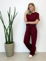 CONJUNTO FAIXA MOLETINHO MARSALA
