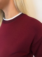 CONJUNTO FAIXA MOLETINHO MARSALA
