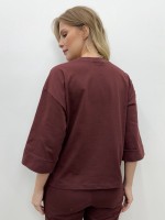 CONJUNTO moletinho marsala