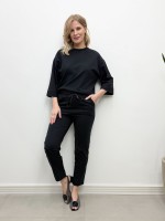 CONJUNTO moletinho preto