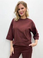 CONJUNTO moletinho marsala