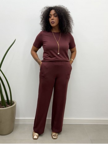 CONJUNTO MOLETINHO marsala