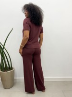 CONJUNTO MOLETINHO marsala