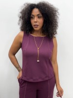 CONJUNTO MICHELE MALHA LEVEMENTE ENCORPADA MARSALA