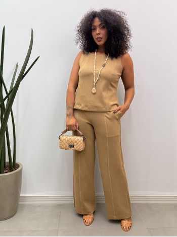CONJUNTO MICHELE MALHA LEVEMENTE ENCORPADA CASTOR