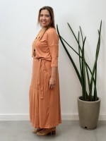 CONJUNTO mariana em suede pêssego