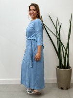 CONJUNTO mariana em suede azul bebê