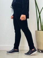 CONJUNTO em VELUDO preto