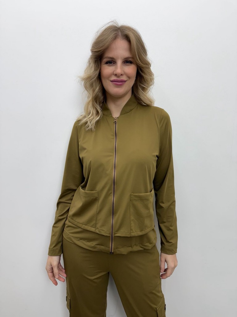 jAQUETA VERÔNICA FLUITY PISTACHE