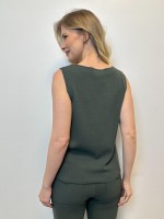 regata tatiana boucle verde militar