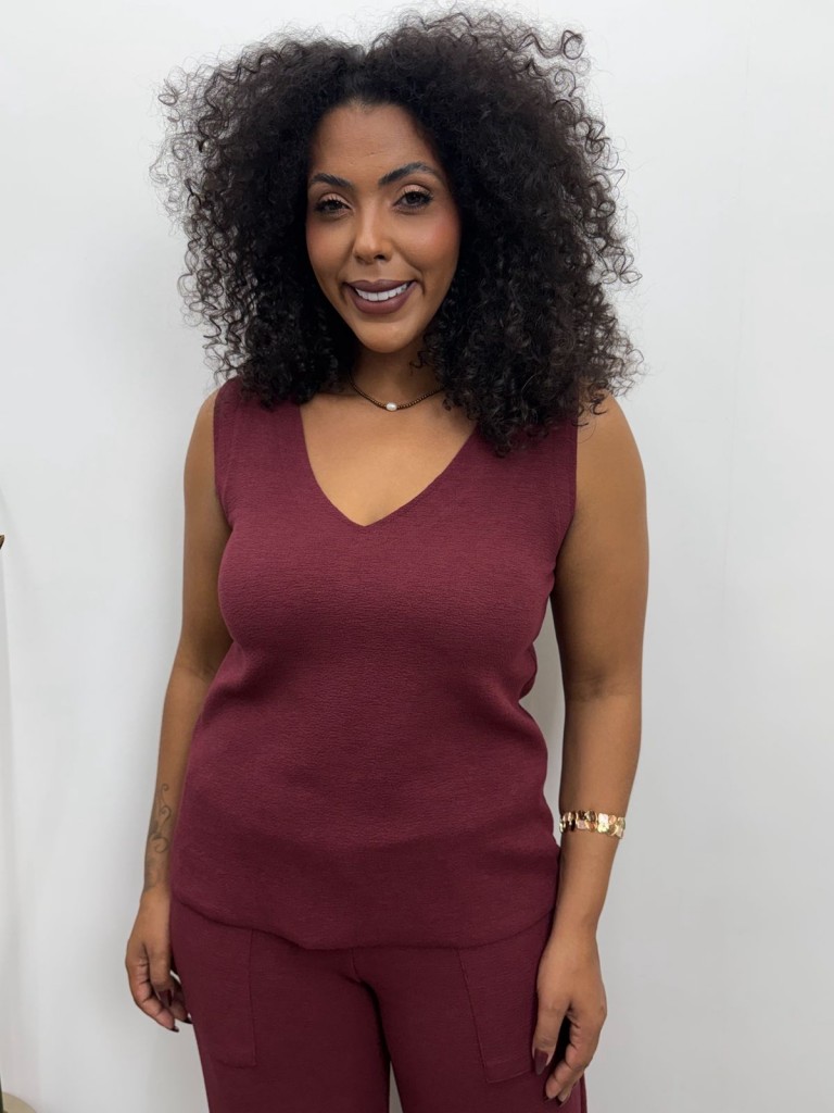 regata tatiana boucle marsala