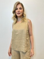 REGATA Nice em linho areia