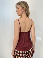 Regata Elizabete fluity marsala