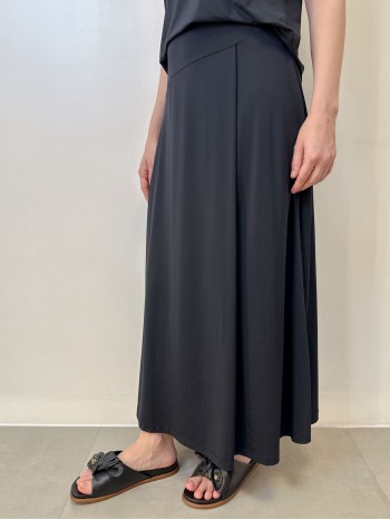 Saia Dilma LONGA Fluity lisa PRETA