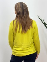 TRICOT verde lima