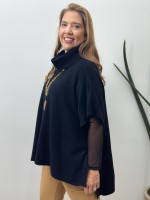 PONCHO PRETO