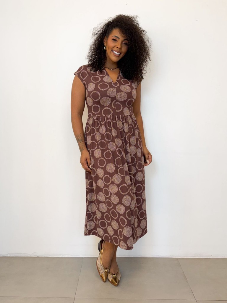 VESTIDO FLUITY ESTAMPADO